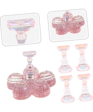 Beavorty 1 Set Chess Practice Seat Nail Art Holder Base Nail Art Practice Holder Pedicure Tip Stand Fake Nail Holders Flower Nail Art Stand Magnetic Mount Acrylic Symphony Pink Bracket 2x1cm Pink - Buy Online on GoSupps.com