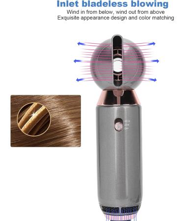 Compact Electric Blow Dryer Adjustable Travel Hair Blow Dryer Portable Household Hair Dryers Hairdressing Tool for Women (US Plug to 240V 110V) US Plug 100 to 240V 110V - Buy Online on GoSupps.com