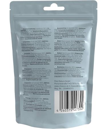 Mini Dogeleckerli: 100% Duck Meat Strips for Small Dogs - Hypoallergenic Grain-Free Snack - 70g Air-Dried Delicacy - Buy Online on GoSupps.com