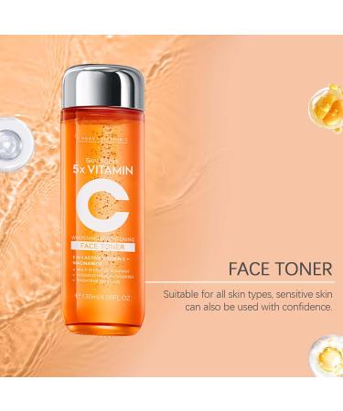 5X Vitamin C Toner Korean Vitamin C Toner 5 En 1 Vitamina C Serum FaceToner (1) - Buy Online on GoSupps.com