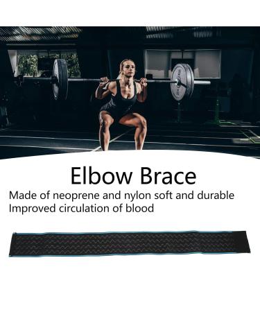 Uxsiya Adjustable Elastic Elbow Brace - Anti-Slip Breathable Support for Weightlifting & Outdoor Sports - International Shipping Available - Buy Online on GoSupps.com