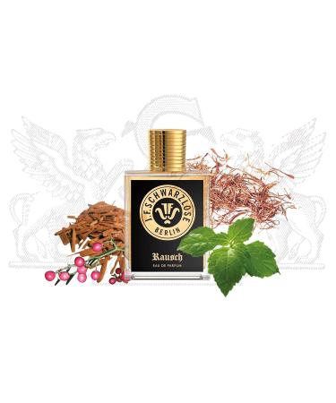 Rausch - Unisex EDP Spray Fragrance - Long Lasting and Captivating Perfume with Pink Pepper Vanilla Bean Amber and Oud - Body Spray with Sensual and Smokey Scent - 1.7 oz - Buy Online on GoSupps.com