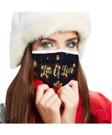 ZQP BEUU 20PCS Disposable Face Macks for Unisex Adult 2021 Happy New Year 3Ply Non-Woven Breathable Protection for Festival Party - Buy Online on GoSupps.com