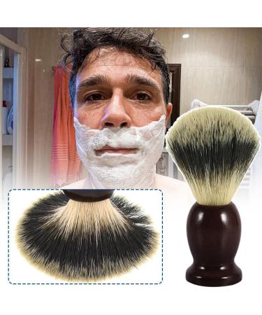 Handmade Shaving Brush - Pure Roof Hair Wooden Handle | 2/4 Piece Set for Salons & Travel | Perfect Gift - Buy Online on GoSupps.com