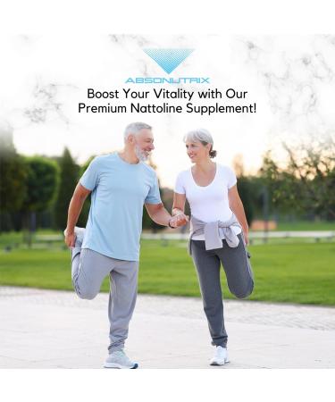 Absonutrix Nattoline 390 mg 4 FL OZ Liquid 302 Servings Made in USA Plant-Based Ingredients Beet Root Extract L-Citrulline Serrapeptase Gluten-Free Non-GMO GMP Certified - Buy Online on GoSupps.com