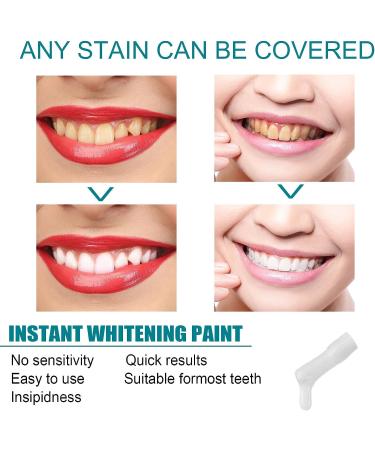 Uptight White Teeth Whitening Paint - Instant Tooth Polish for Easy Application (1 Pack) - Buy Online on GoSupps.com