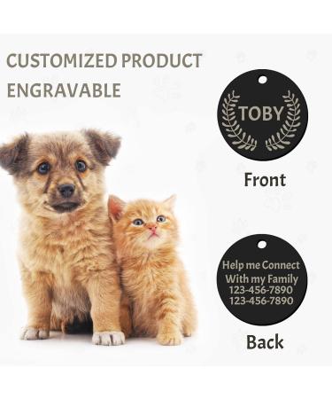 Personalized Stainless Steel Dog Tags - Custom Engraved for Dogs & Cats | Camal Dog Brand - Buy Online on GoSupps.com