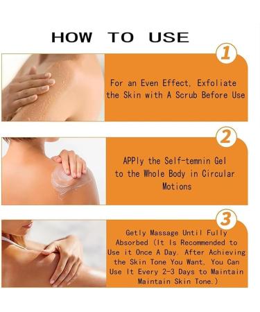 IFFANY Intensive Tanning Gel 150g Tanning Accelerator Cream Gel Natural Ingredients Carrot Oil Tanning Cream for Natural Tanned Skin - Buy Online on GoSupps.com