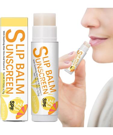  Teksome Sun Lip Balm | Moisturizing Lip Balm Bum Sun SPF30 Travel-Size Sunscreen for Lips Soothes and Moisturizes Lips Sun Protection for Lips Teksome - Buy Online on GoSupps.com