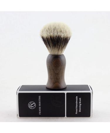 Frank Shaving Badger Hair Shaving Brush | Premium Men's Shaving Brush for Personal & Professional Use - International Shipping Available - Buy Online on GoSupps.com