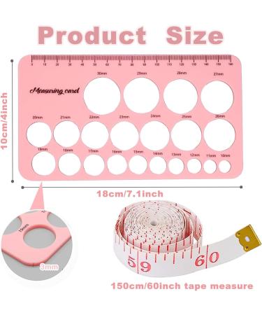 Nipple Ruler 4 Pcs Nipple Measurement Tool Measuring Card Template for Breast Pump Size Soft Silicone Flange Size for Nipples Flange Size Measure for Nipples -Breastfeeding Essential for New Moms - Buy Online on GoSupps.com