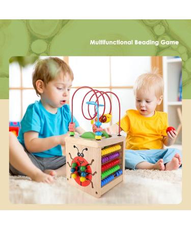 Arkyomi Motor Cubes | Montessori Wooden Toys for 1-Year-Olds | Activity Dice & Birthday Gift for Kids - Buy Online on GoSupps.com