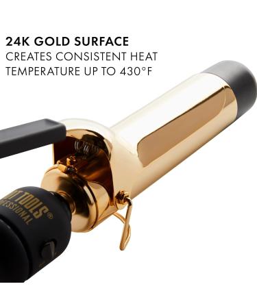Buy Hot Tools Pro Artist 24K Gold Curling Iron - 1.5 Inch for Long Lasting Defined Curls | International Shipping Available - Buy Online on GoSupps.com