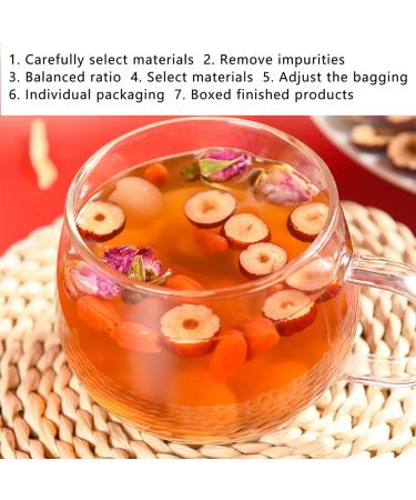 Brown Sugar Ginger Tea 20bags 500g Jujube Red Dates Longan Wolfberry Rose Tea for Menstrual Period Cold Hands Feet - Buy Online on GoSupps.com