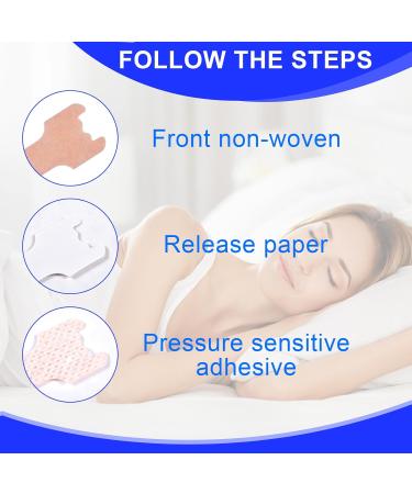 Nose Plasters for Snoring Relief | Effective Nose Strips to Stop Snoring & Improve Sleep | Clogged Nose Remedy (120) - Buy Online on GoSupps.com