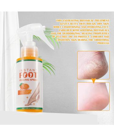 Foot Peeling Spray Instant Foot Peeling Spray Foot Spray to Remove Dead Skin Hydrating Nourish Peel Off Spray Exfoliating Peeling & Calluses on Feet for Cracked Rough Heels (2PCS Green Tea) 2PCS Green Tea - Buy Online on GoSupps.com