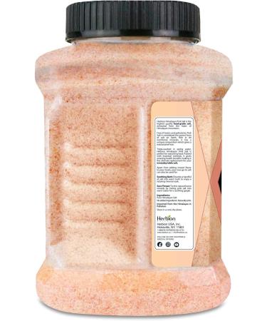 Herbion Naturals Himalayan Pink Salt Jar - GMO Free, Vegan, Chemical-Free, Kosher Certified, Fine Grain All-Natural Salt - Triple-Washed in Spring Water - Buy Online on GoSupps.com