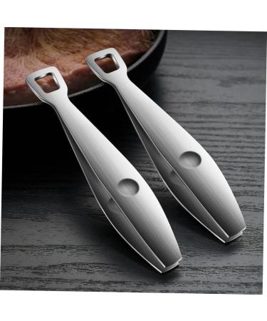 MAGICLULU 1pc Stainless Steel Pig Hair Clip Fish Bone Pincer Manual Tweezer Hair Tweezer Slant Tweezer Precision Tweezer Kitchen Supply Stainless Steel Tong Kitchen Plier with Slant Tip - Buy Online on GoSupps.com