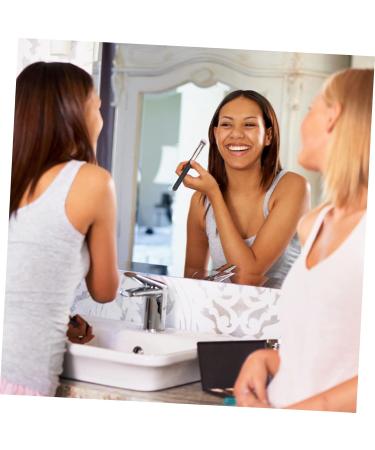 SKISUNO Makeup Brush Portable Washing Brush Cleaning Pad Professional Concealer Brush Makeup Tool Makeup Cleaning Mat Makeup Foundation Brush Cosmetic Brush Travel Sponge Makeup Set Birch - Buy Online on GoSupps.com