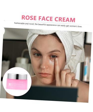 FRCOLOR 7 Pcs Rose Essence Night Cream Set - Rejuvenating Anti-Wrinkle Moisturizer for Face & Eyes | Hydrating Pink Lotion for Youthful Skin - Buy Online on GoSupps.com