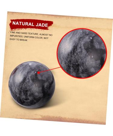 Buy Minkissy Fitness Ball for Older Adults - Natural Jade Massage & Exercise Balls for Hand Strengthening & Hiking - Buy Online on GoSupps.com