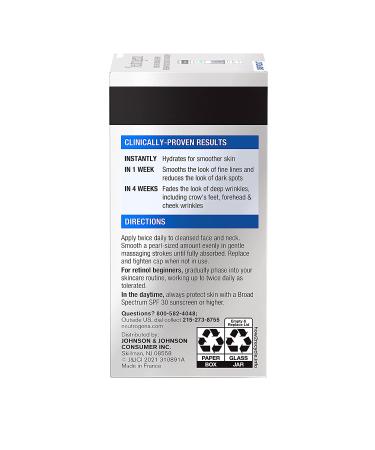 Neutrogena Rapid Wrinkle Repair Retinol Face Moisturizer - Anti-Aging Cream with Hyaluronic Acid (Pack of 12) - Buy Online on GoSupps.com