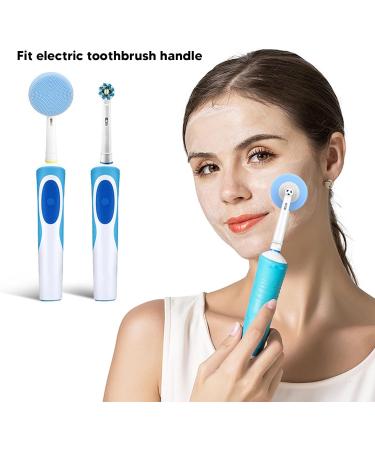 Cleansing Brush Replacement Head Silicone Electric Face Scrubber Replacement Head for Exfoliating Skin Care - Buy Online on GoSupps.com