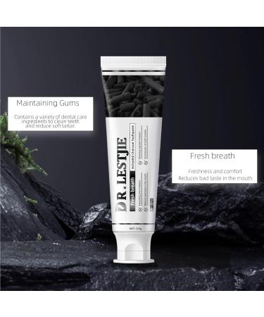 Activated Charcoal Toothpaste Clean Mint- 100% Charcoal Teeth Whitening Toothpaste for Sensitive Teeth Strengthens Teeth Enamel and Gums 4.23oz-3Pack activated charcoal 4.23 Ounce (Pack of 3) - Buy Online on GoSupps.com
