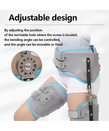 FoRes Hip Abduction Brace - Hinged Orthosis for Post-Op Support Joint Pain Relief & Sciatica Compression - Adult Stabilizer (Color B - Buy Online on GoSupps.com