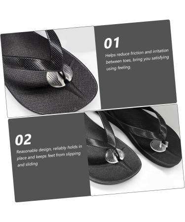 FRCOLOR 16 Pairs Toe Pad Protectors for Thong Sandals - Non-Slip Cushion Inserts for Flip-Flops & Sandal Comfort - Buy Online on GoSupps.com