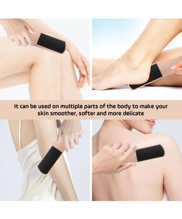 Foot File Double Sided Pedicure Professional Foot Scrubber Hard Dead Skin Remover for Feet Concave Convex Shape Foot Callus Remover for Bath Salon Pedicure Wet and Dry Cracked Foot Care Grater Rasp - Buy Online on GoSupps.com