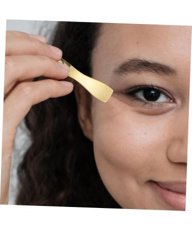 FRCOLOR 3pcs Gold Makeup Bottle Spatula Set | Metal Cosmetic Spoons for Eye Cream & Lotion | Skin Care Applicator Tools - Buy Online on GoSupps.com