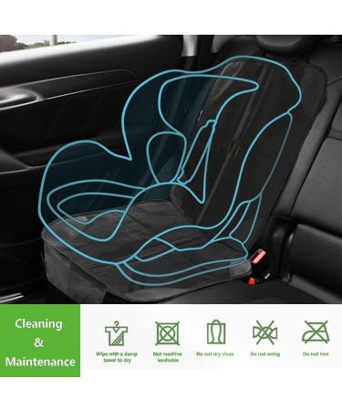 HISUFU Car Seat Protector - Waterproof Universal Cover with Non-Slip Design and Mesh Pockets for Kids. Black-1pcs - Buy Online on GoSupps.com