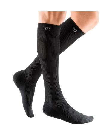 mediven Active 15-20 mmHg Compression Socks for Men and Women Knee High III-Standard Black