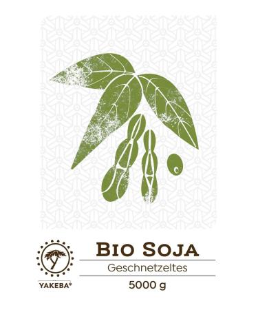 Yakeba Organic Soy Slices 5000G | Non-GMO | European Cultivation | Healthy Meat Substitute | Versatile Soy Protein for Sauces & Pasta - Buy Online on GoSupps.com