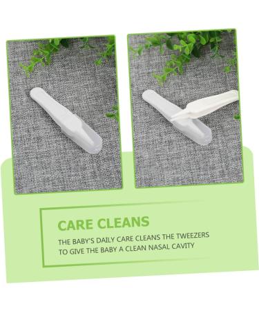 SECFOU 5pcs Baby Navel & Nose Cleaner Clip Tweezers Set - Ear Cleaning Gadgets - Buy Online on GoSupps.com