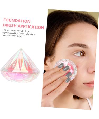 Didiseaon Unique Cosmetic Tools Foundation Brush Diamond Artificial Fiber Docile Woman Unique Makeup Brush - Buy Online on GoSupps.com