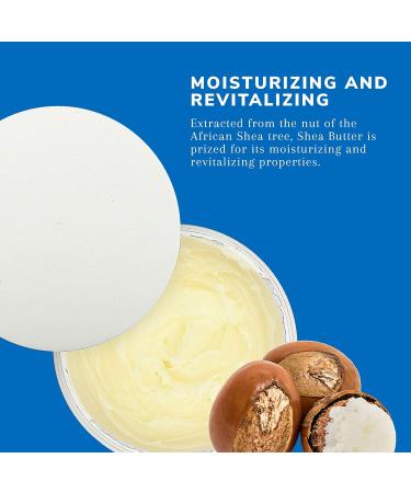 Earth's Care 100% Pure Shea Butter 6 oz | Natural Moisturizer for Skin & Hair - Buy Online on GoSupps.com