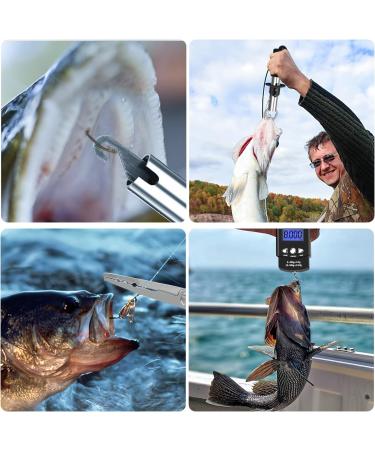 Lybile Fish Hook Remover Tool Set - Aluminum Fishing Pliers, Gripper, Separator, Lanyard and Scale Kit - Saltwater Fishing Accessories for Fishermen - Buy Online on GoSupps.com