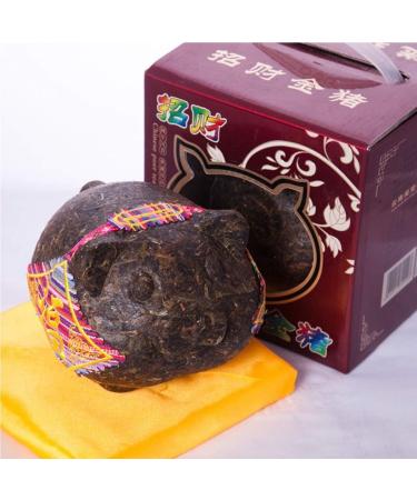 Th Pu'er chinois 600g th Puer cru th vert cadeau artisanal cochon chanceux vieux arbres th Puer nourriture verte - Buy Online on GoSupps.com