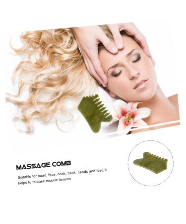 Frcolor 7 STK Xiuyan-Jade Gua Sha Massage Tools Set for Facial Skin Care - Natural Jade Facial Massage Tool for Relaxation & Beauty - Buy Online on GoSupps.com