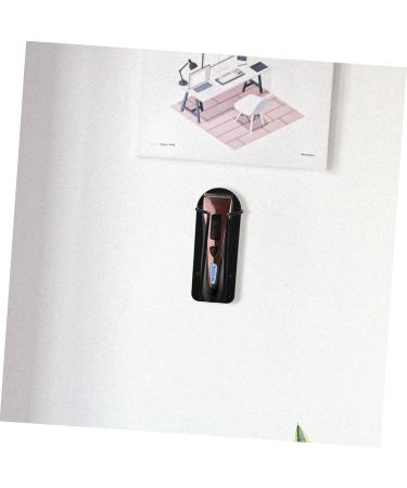 Angoily Clipper Stand | Wall-Mounted Stainless Steel Hair Clipper Organizer for Barbers | Sleek Black Design | 12.5x6cm - Buy Online on GoSupps.com