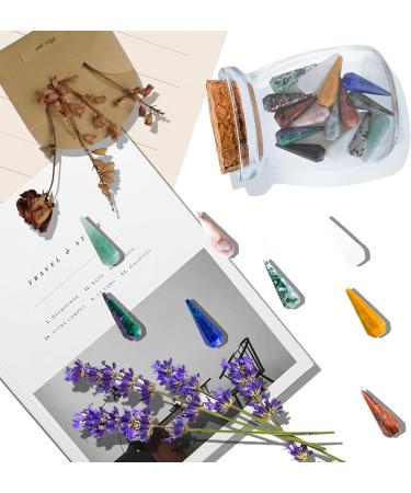 Buy Aitsite Natural Bowling Crystal Healing Stones Set - 15 Gemstone Chakra Stones for Meditation & Decor | International Shipping Available - Buy Online on GoSupps.com