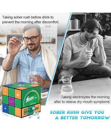 Anytime You Take: Morning Recovery & Liver Health Support - NADH Patented Formula (6 Servings) - Party Smart Essentials for International Shipping - Buy Online on GoSupps.com