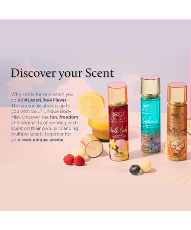 So... Unique Vanilla Candy Body Mist - Delightful Perfume for Women - Sweet Fruity Vanilla Perfume with Peach and Rose - Gifts for Women - 5.1 oz 5.1 Fl Oz (Pack of 1) Vanilla Candy - Buy Online on GoSupps.com