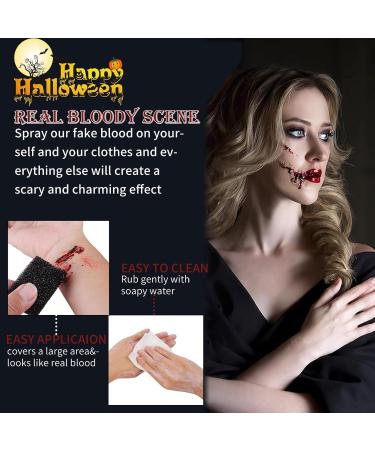 Buy Halloween Coagulated Blood Gel - 20g Fake Blood for SFX Makeup Wounds & Cosplay - Fast International Shipping - Buy Online on GoSupps.com