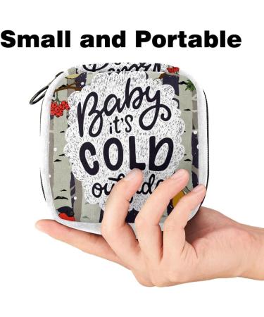 Abstract Bird Tree Pattern Sanitary Napkin Storage Bag Color170 - Buy Online on GoSupps.com