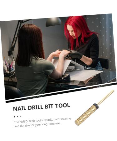FRCOLOR Drills Nail Drill Bits Drill Bits for Nails Safety Bits for Nail Drill Nail Bit Cuticle Drill Bits Manicure Supplies Manicure Accessories Tungsten Steel Nail Clippers Acrylic 0.56x0.56x5.05cm As Shown2 - Buy Online on GoSupps.com