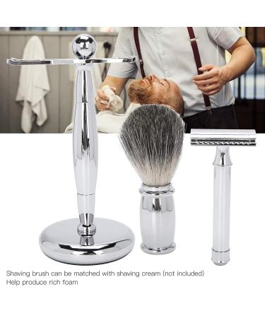 3PC Professional Razor Set - Manual Razor & Alloy Holder | Premium Shaving Essentials for Men - Buy Online on GoSupps.com