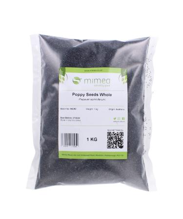 Poppy Seeds Whole 1kg - Buy Online on GoSupps.com